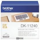 Brother DK11240 White Label - 102mm X 51mm - 600 per roll