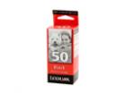 Lexmark No.50 Black  Ink Cartridge