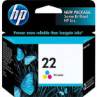 HP #22 Colour Ink Cartridge 170 pages