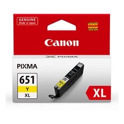 Canon CLI-651XL Yellow Ink Cartridge