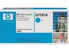HP Q7581A Cyan  Toner Cartridge