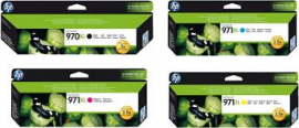 HP No. 971X Cyan Ink Cartridge - 6,600 pages