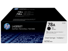 HP #78A Black Toner twin pack - 2,100 pages each
