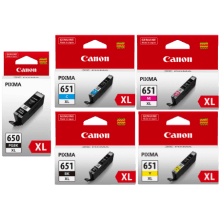 Canon CLI-651XL Black Ink Cartridge - 550 A4 page