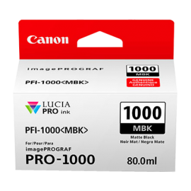 Canon PFI1000 Matt Black Ink Cartridge