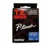 Brother TZ-555 Tape 24mm White Text On Blue Tape - 8 metres